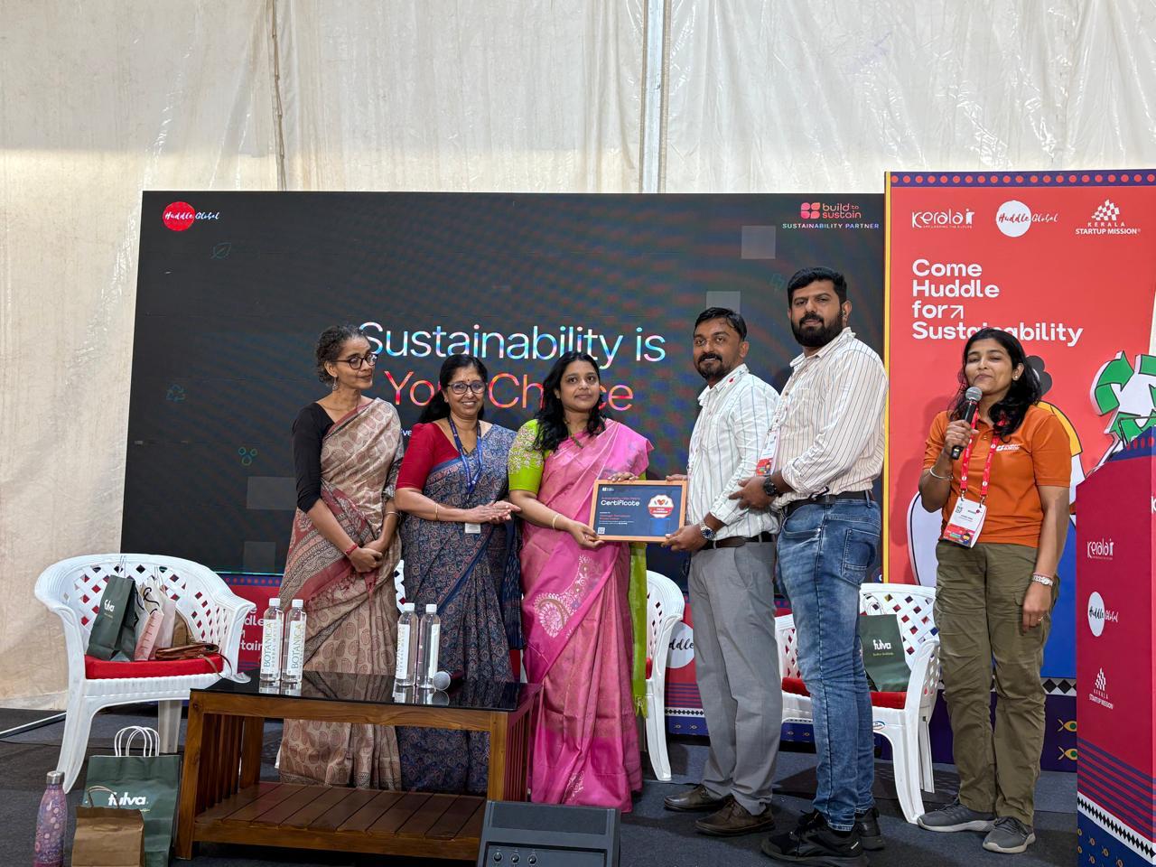 Netstager Technologies Receives Sustainability Rating Certificate at Huddle Global 2025 Netstager Technologies Receives Sustainability Rating Certificate at Huddle Global 2025